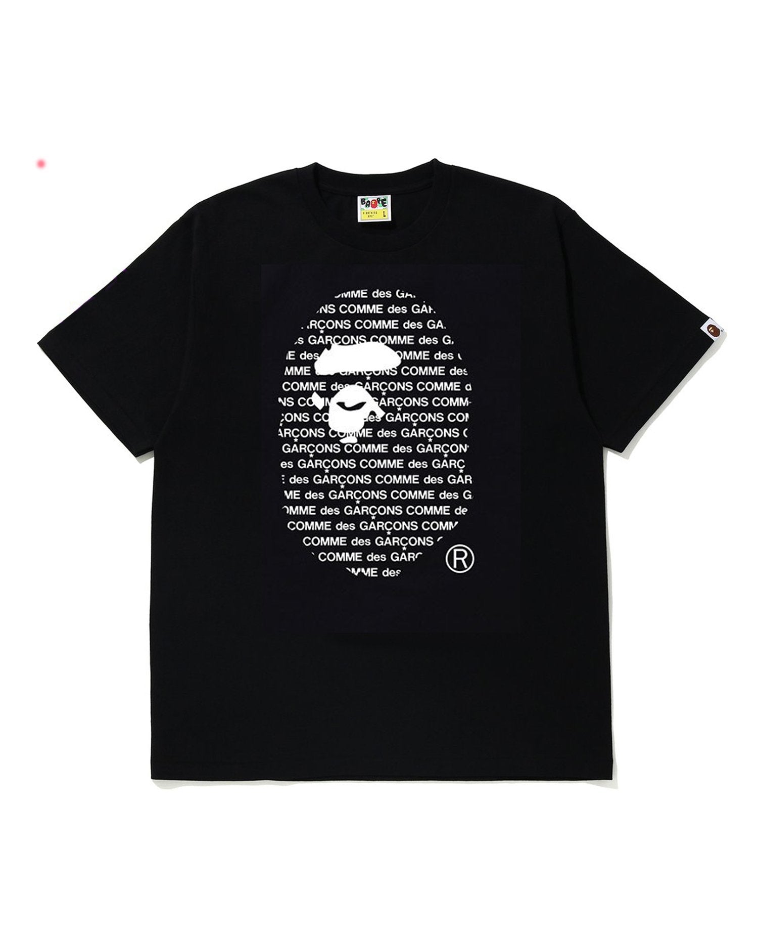 Tee shirt 2024 bape x cdg