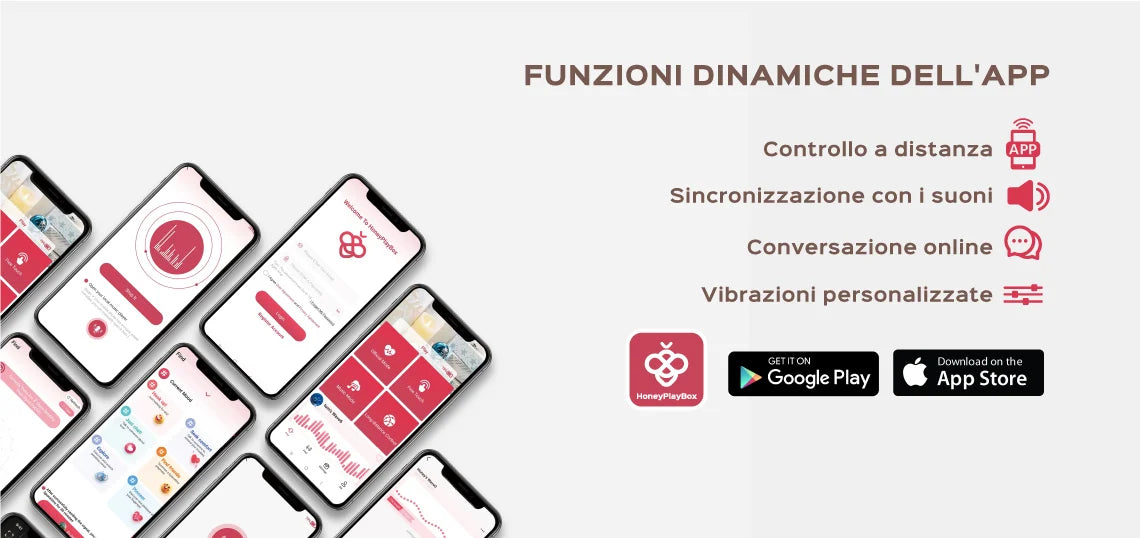 Lili - Vibratore a Uovo Controllato da APP