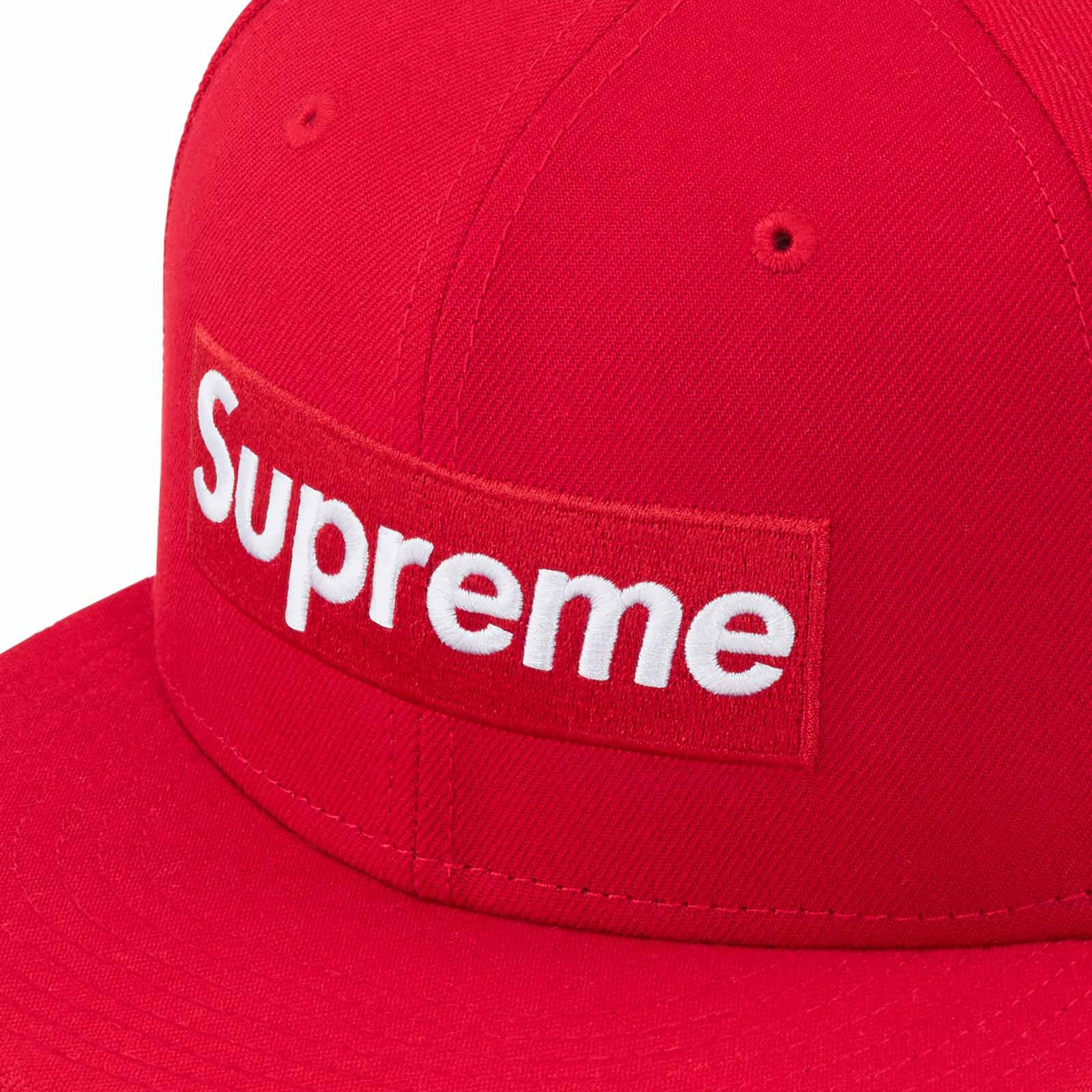 Sharpie® Box Logo New Era® Red Supreme Size: 7 1/4