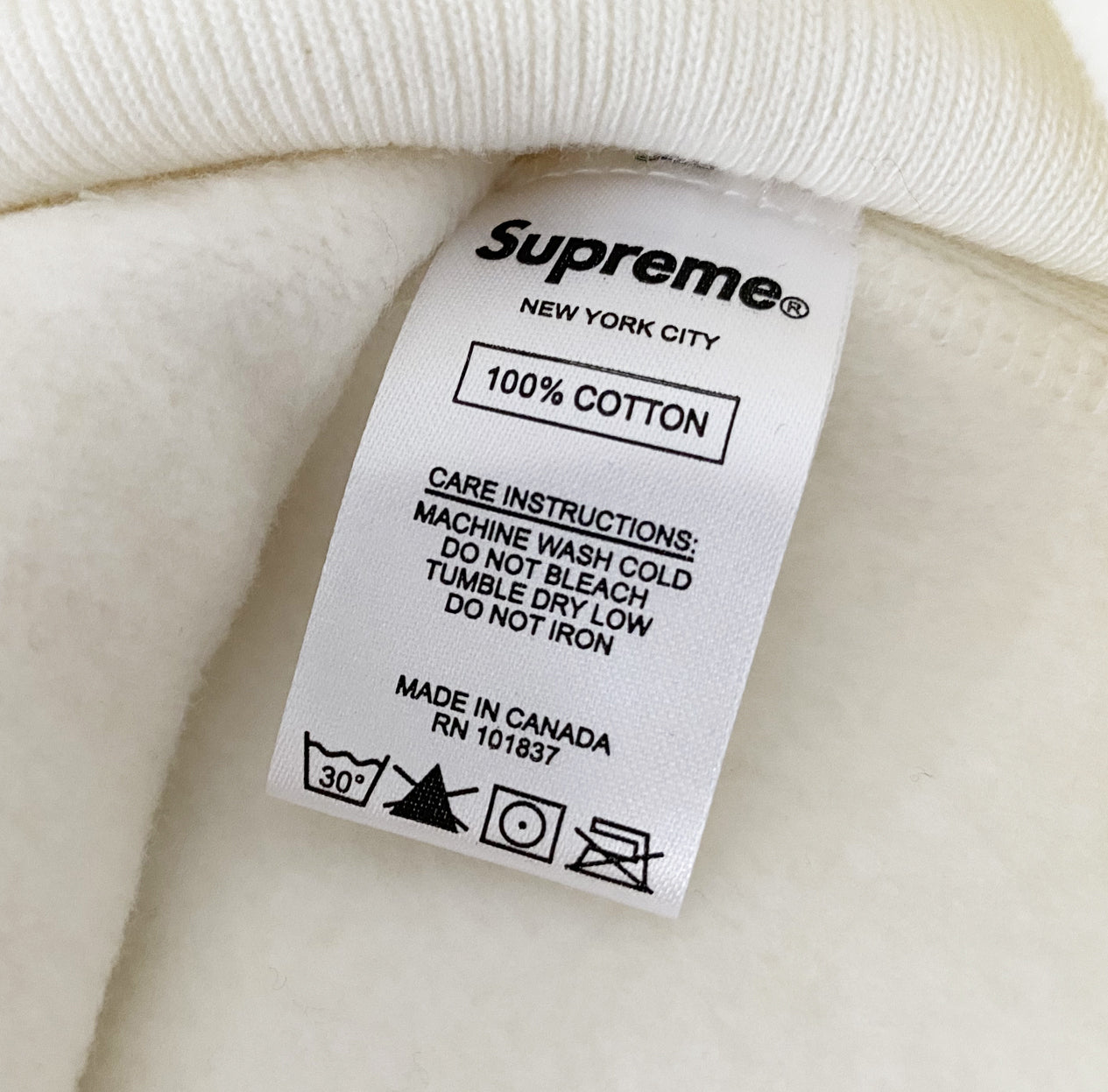 Supreme box logo hoodie hotsell rn 101837